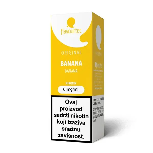 Flavourtec Vanilla 10ml 6mg Tečnost za elektronske cigarete prodaje E JOY Podgorica Crna Gora
