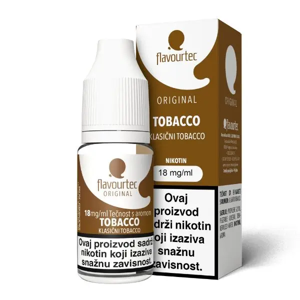 Flavourtec RY4Tobacco10ml 18mg Tečnost za elektronske cigarete prodaje E JOY Podgorica Crna Gora
