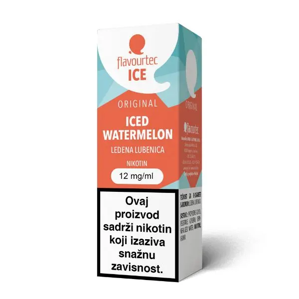 Flavourtec Iced Watermelon10ml 12mg Tečnost za elektronske cigarete prodaje E JOY Podgorica Crna Gora