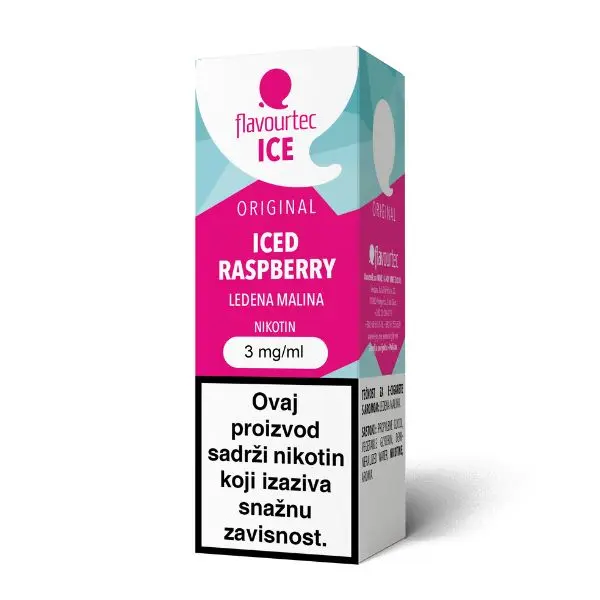 Flavourtec Tečnost aroma Iced Raspberry prodaje E JOY Podgorica Crna Gora