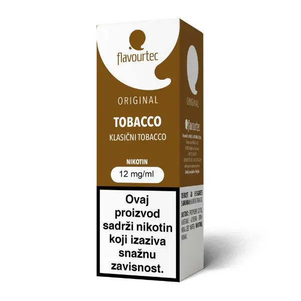 Flavourtec Tobacco 10ml 12mg Tečnost za elektronske cigarete prodaje E JOY Podgorica Crna Gora