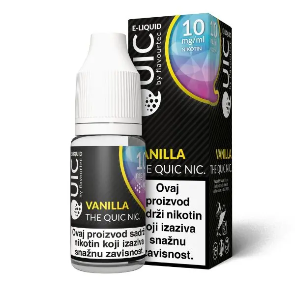 Flavourtec Quic Nic Vanilla 10ml 10 mg prodaje E JOY Podgorica Crna Gora