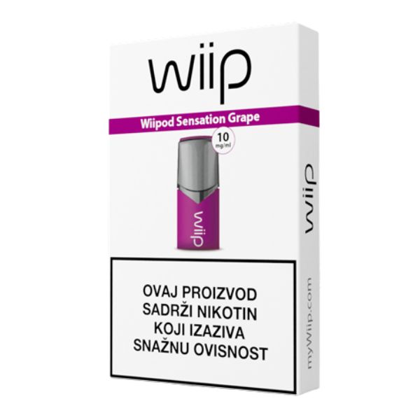 Wiipod Sensation Grape 10 mg/ml prodaje E-Joy Podgorica Crna Gora