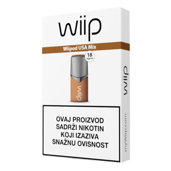 Wiipod Tobacco USA 18 mg/ml prodaje E-Joy Podgorica Crna Gora