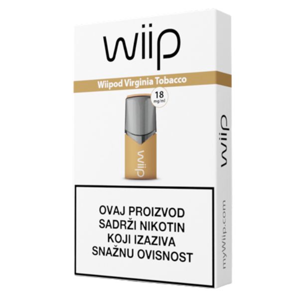 Wiipod Virginia tobacco 18 mg/ml prodaje E-Joy Podgorica Crna Gora