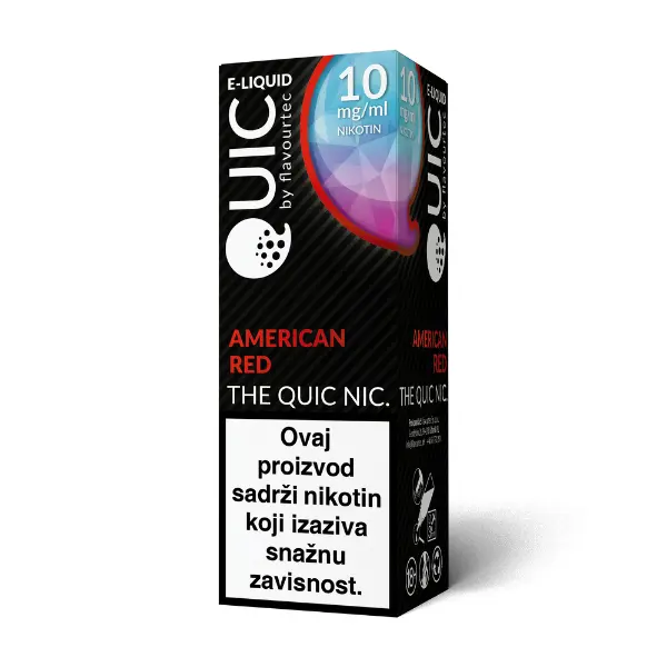 The Quic Nic American Red 10 ml 10mg prodaja e-tecnosti cijena