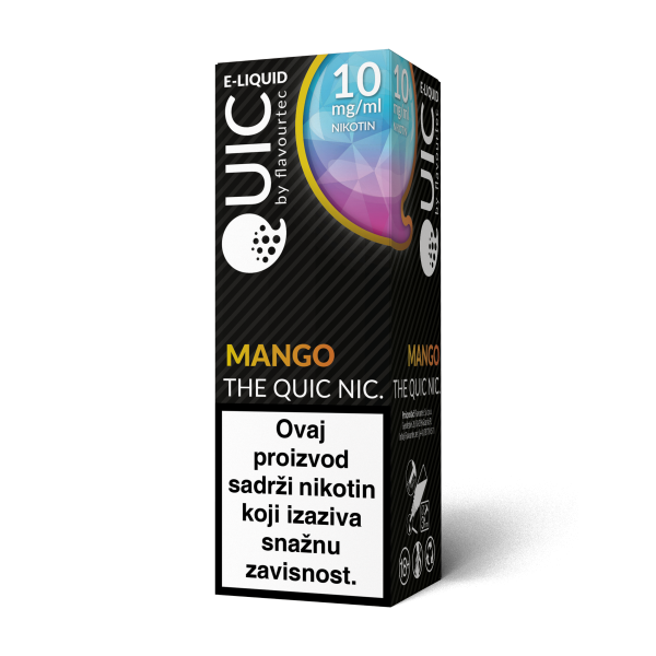 E-tecnost Quic Mango 10mg 10ml Nic Salt